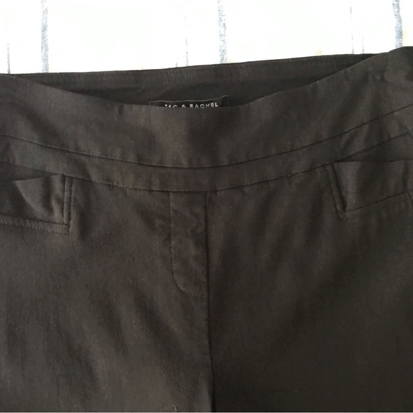 Zac & Rachel Black Ankle Pull-On Stretch Pants 6 - Picture 3 of 7